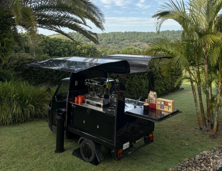 Buzz mobile coffee cart